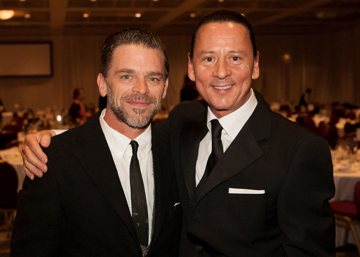 Ian Tracey & Leo Awards President Walter Daroshin
