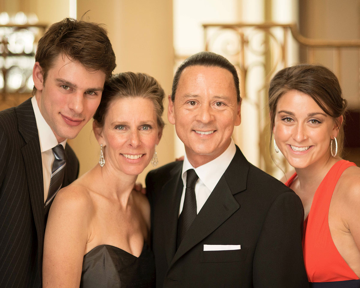Misha Daroshin, Tina Thorndycraft, Walter Daroshin & Tamara Daroshin