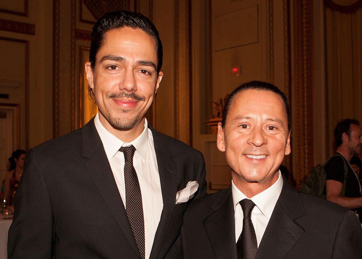 Zak Santiago & Leo Awards President Walter Daroshin