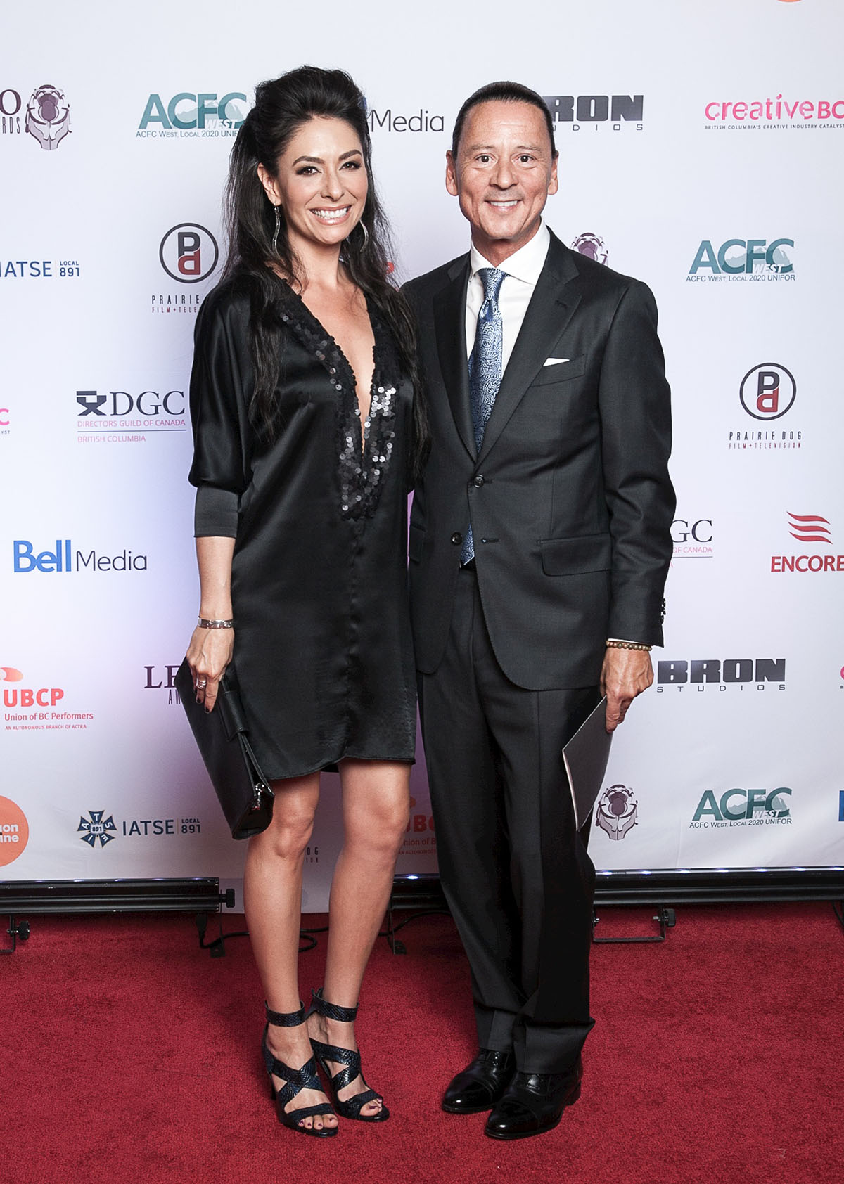 Carmen Moore & Leo Awards President Walter Daroshin