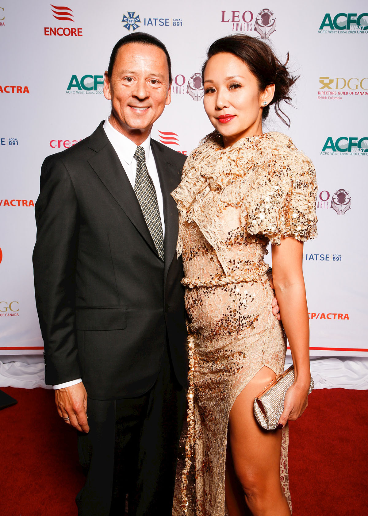 Leo Awards President Walter Daroshin & Steph Song