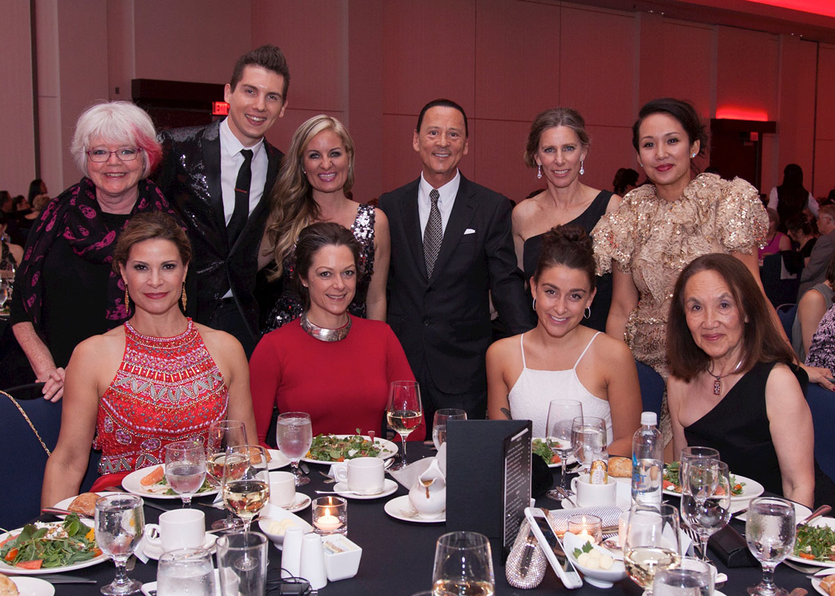 Wendy D, Eli Bennett, Rosemary Siemens, Leo Awards President Walter Daroshin, Tina Thorndycraft, Steph Song, Jacqeuline Samuda, Chloe Angus, Tamara Daroshin & Donna Wong-Juliani