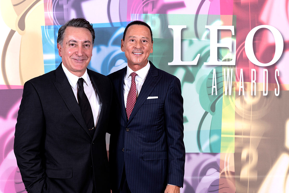 Peter Kelamis & Leo Awards President Walter Daroshin